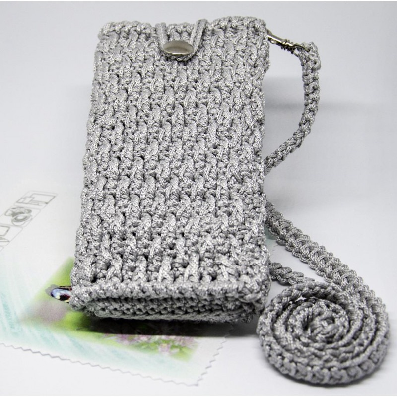 Torebka - etui do smartfonów – ręcznie robiona – nr kat. (EDS6)