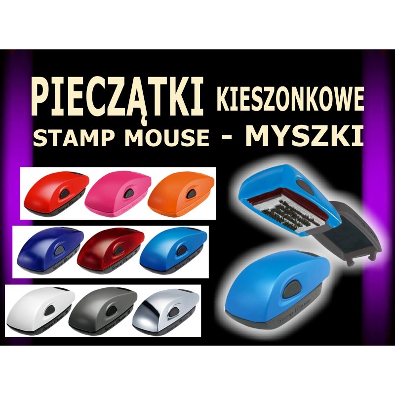 PIECZĄTKA KIESZONKOWA STAMP MOUSE - MYSZKA 20