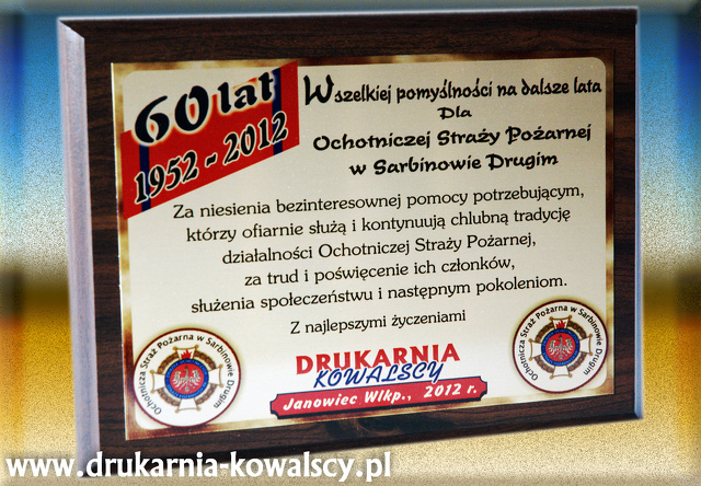 OSP SARBINOWO DRUGIE 60 LAT