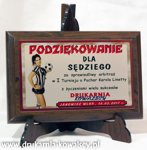 PODZIĘKOWANIE DLA SĘDZIEGO
