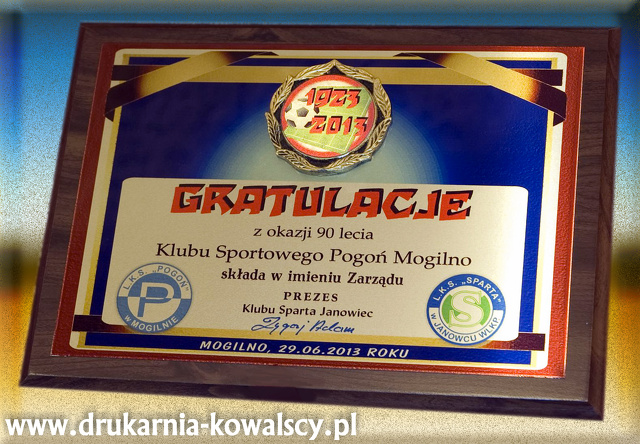 POGOŃ MOGILNO GRATULACJE