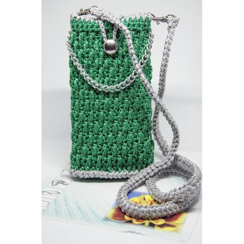 Torebka - etui do smartfonów – ręcznie robiona – nr kat. (EDS2)