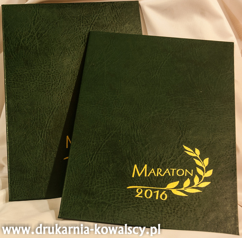 teczka dyplom maraton