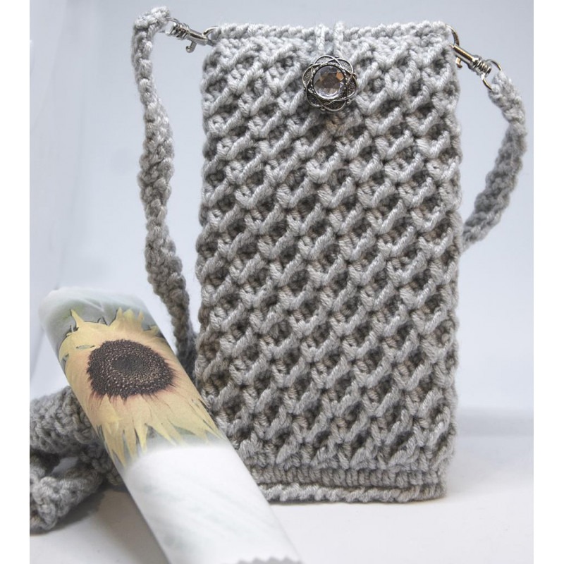 Torebka - etui do smartfonów – ręcznie robiona – nr kat. (EDS17)