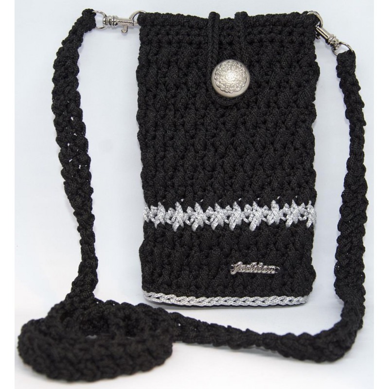 Torebka - etui do smartfonów – ręcznie robiona – nr kat. (EDS8)
