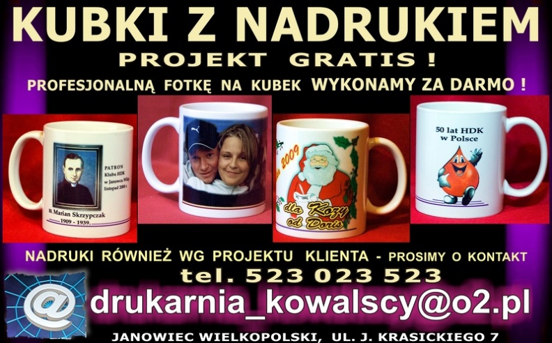 KUBKI Z FOTONADRUKIEM