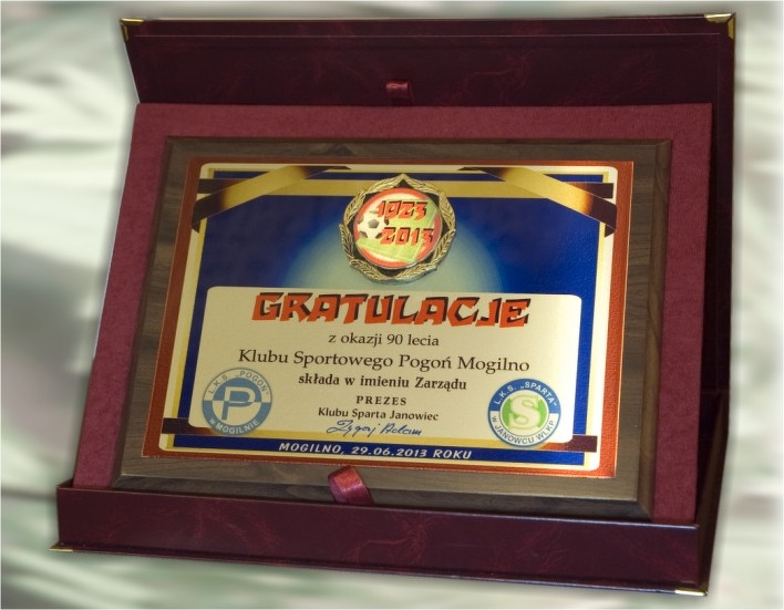 pogoń mogilno gratulacje
