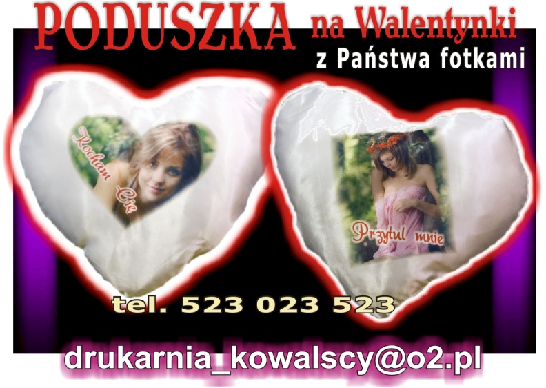 PODUSZKA na Walentynki