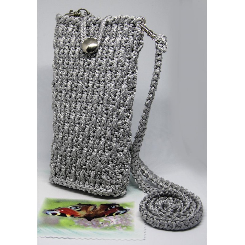 Torebka - etui do smartfonów – ręcznie robiona – nr kat. (EDS6)