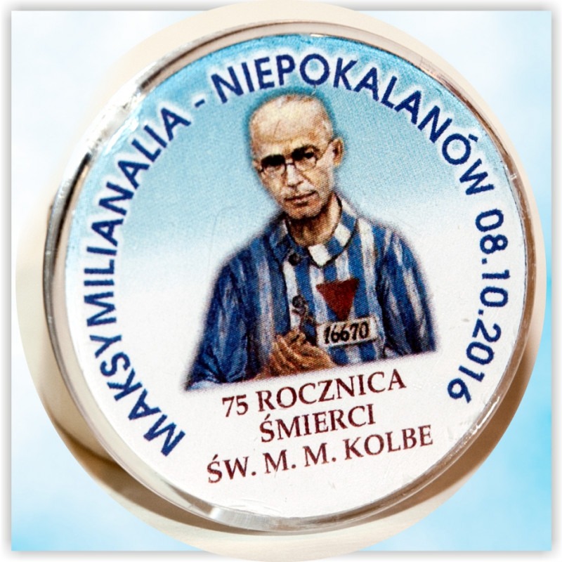 PLAKIETKA AKRYLOWA „Maksymilianalie- Niepokalanów 2016” (P7)