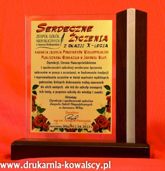 gimnazjum janowiec 10 lat