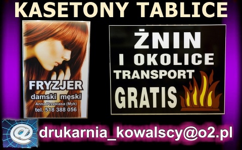 KASETONY TABLICE