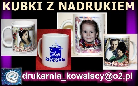 KUBKI Z NADRUKIEM