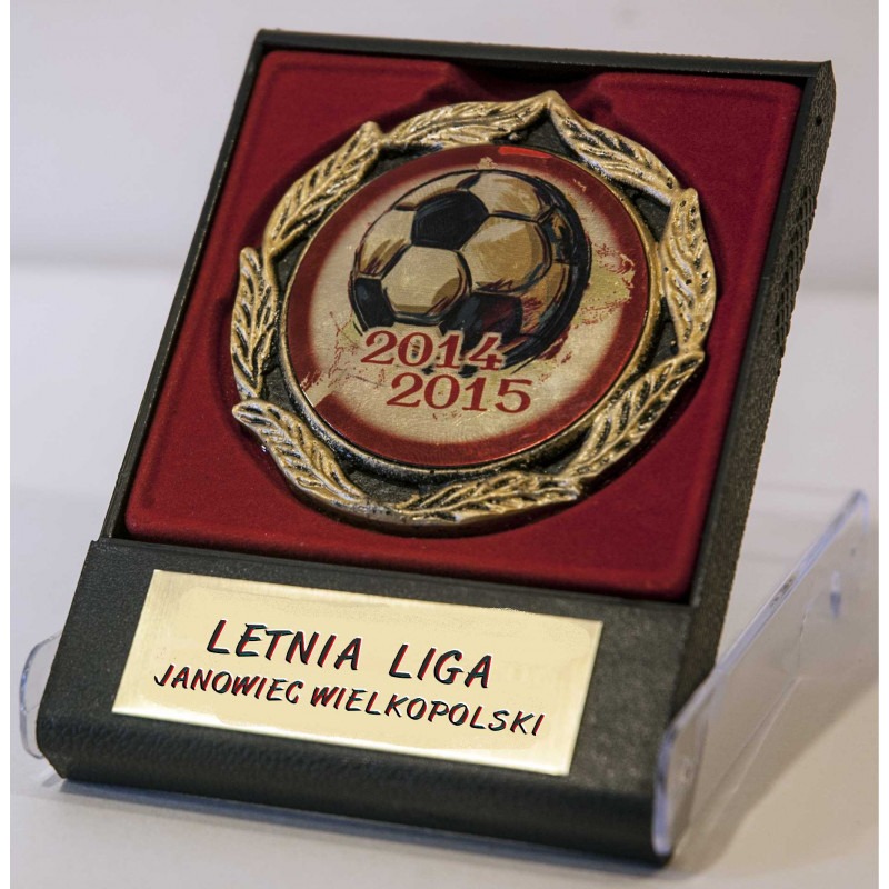 Medal pamiątkowy „Letnia Liga Piłkarska Janowiec 2014-15” (MP10)