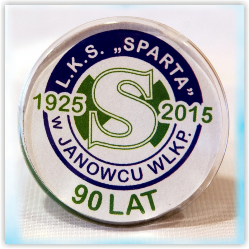 PLAKIETKA AKRYLOWA „LKS Sparta - 90 lat” (P1).