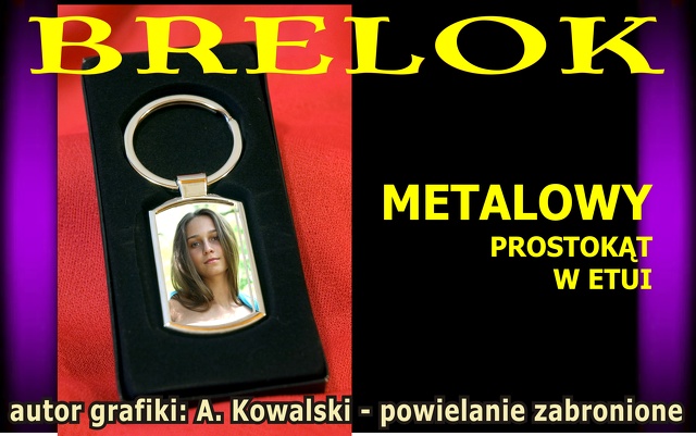 BRELOK PROSTOKĄT 1 2015