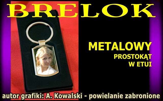 BRELOK PROSTOKĄT 2 2015