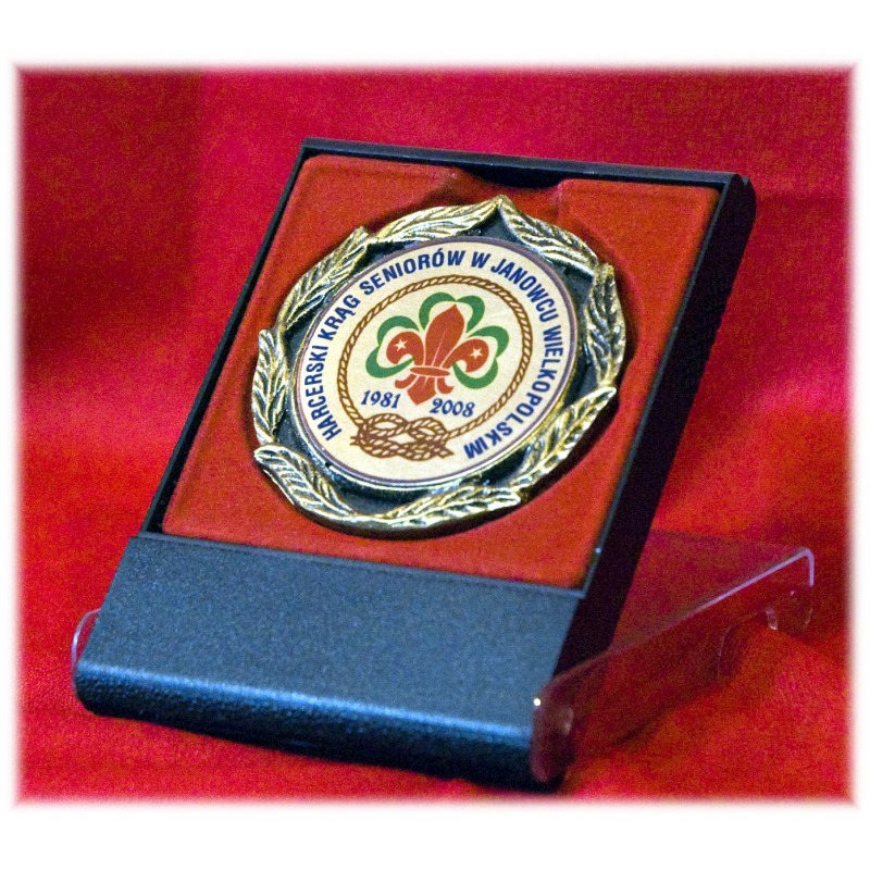 Medal pamiątkowy „Harcerski Krąg Seniorów w Janowcu Wielkopolskim 2008” (MP6)
