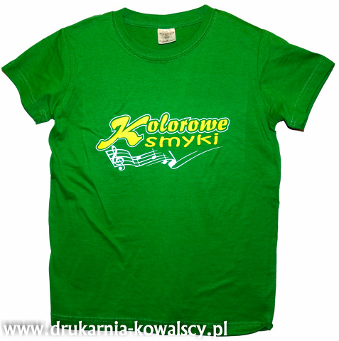 kolorowe smyki zielona