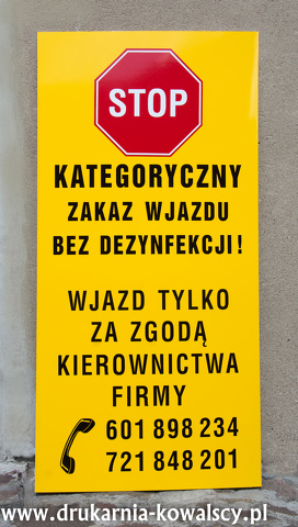 zakaz wjazdu