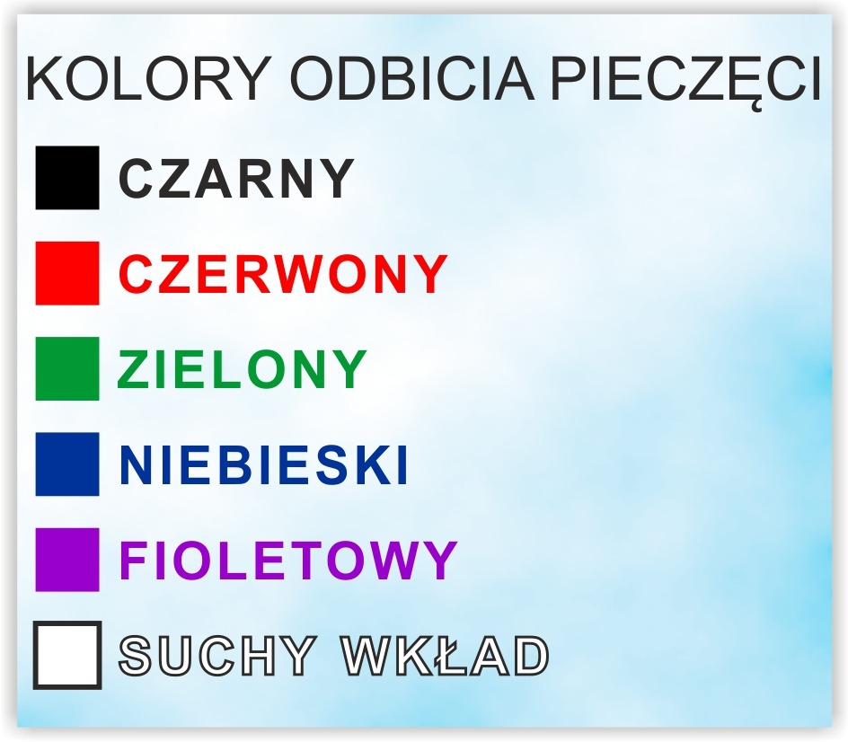 PIECZĄTKA FIRMOWA