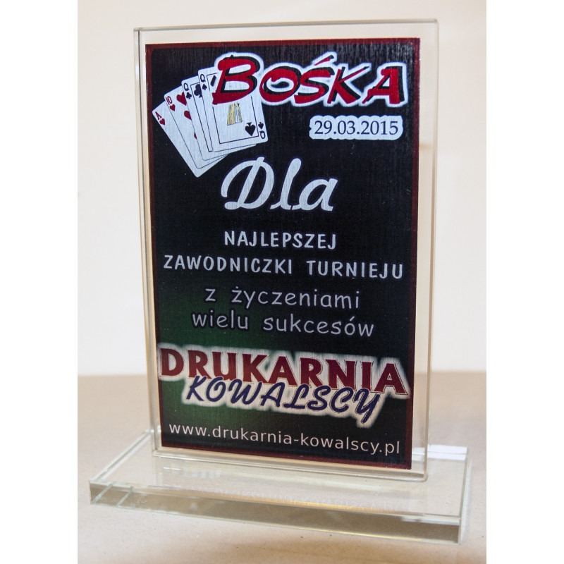 SZKŁO Z GRAWERTONEM 15X21 CM