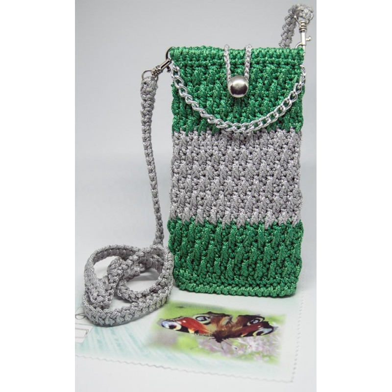 Torebka - etui do smartfonów – ręcznie robiona – nr kat. (EDS4)