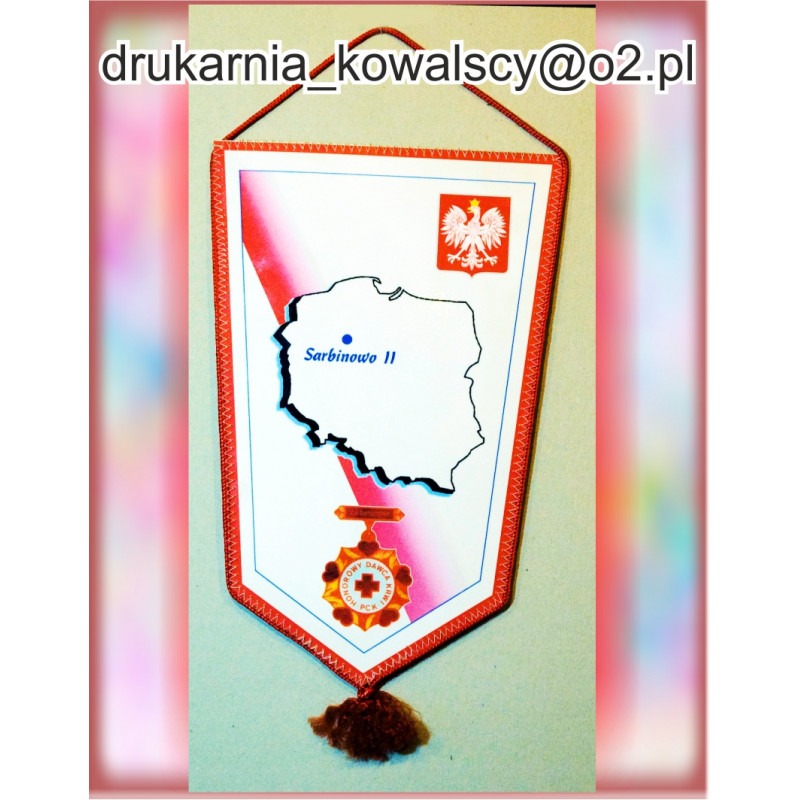 PROPORCZYKI plastikowe 170x260 mm (pięciokąt)