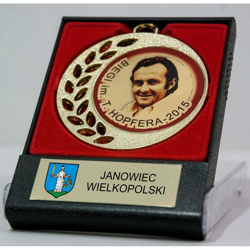 Medal pamiątkowy „Biegi im. Tomasza Hopfera - 2015” (MP5)