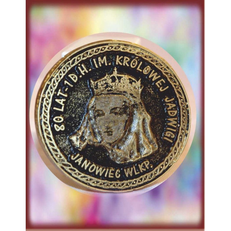 Medal pamiątkowy „80 lat 1 D.H. im. Królowej Jadwigi w Janowcu Wlkp.” (MP7)
