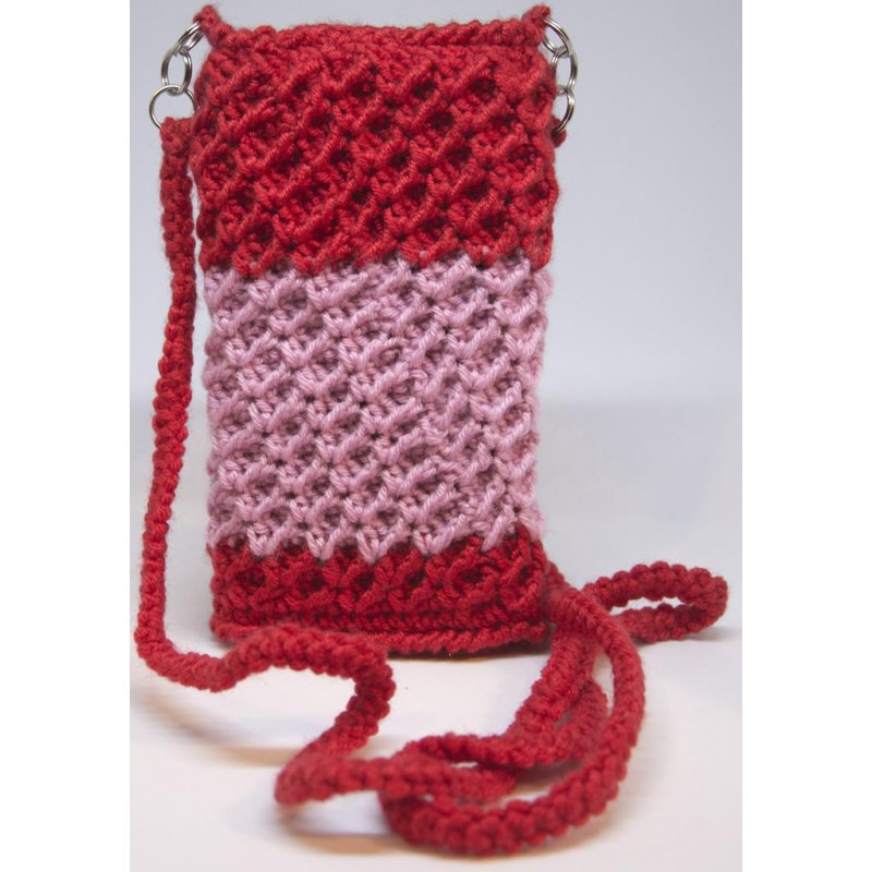 Torebka - etui do smartfonów – ręcznie robiona – nr kat. (EDS18)