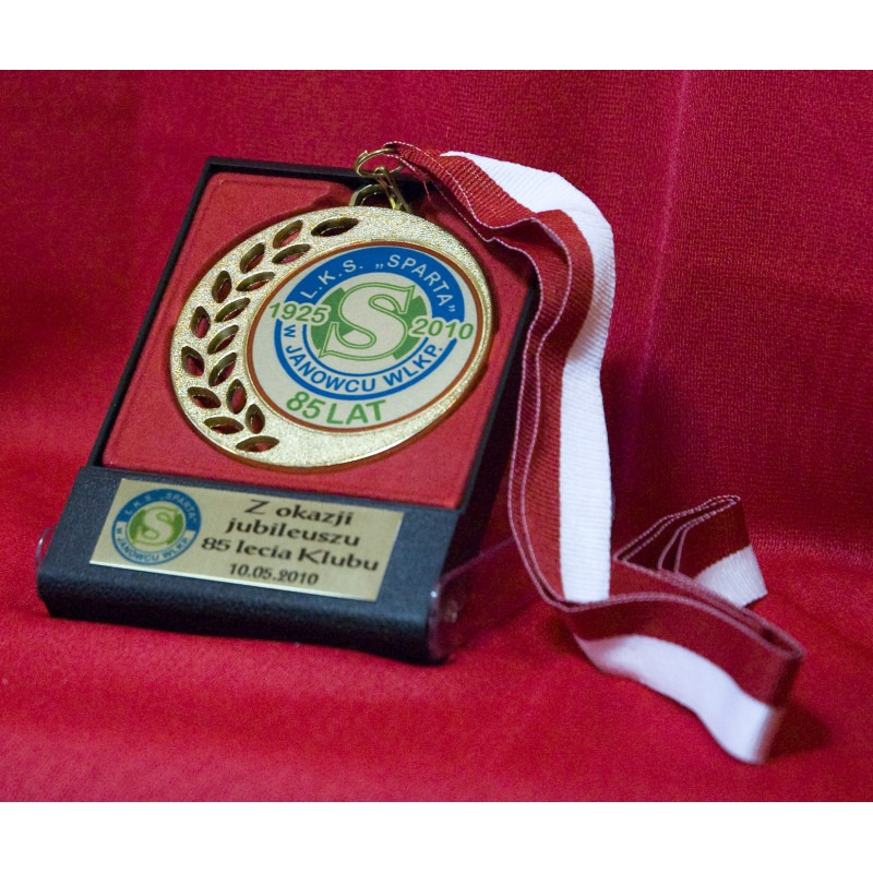Medal pamiątkowy „LKS Sparta Janowiec 85 lat” (MP1)