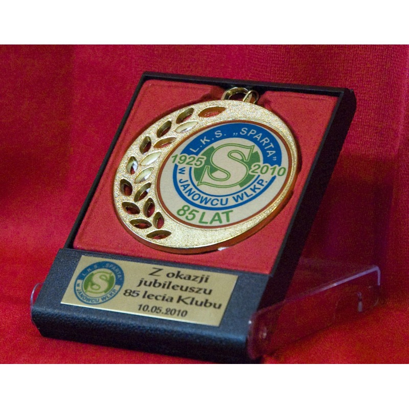 Medal pamiątkowy „LKS Sparta Janowiec 85 lat” (MP1)