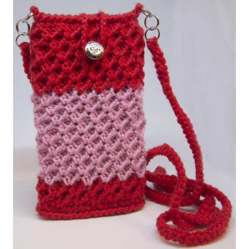Torebka - etui do smartfonów – ręcznie robiona – nr kat. (EDS18)