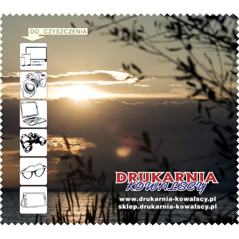 Ściereczka do telefonów, smartfonów, okularów, laptopów, aparatów, optyki